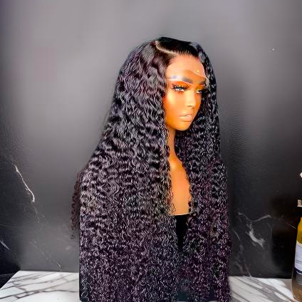 Madison : Perruques lace front kinky curly 30 pouces Premium